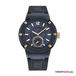 Salvatore Ferragamo F 80 Motion Watch - Blau/Gold