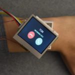 Cito (Prototyp) - Smartwatch mit bwegelichem Display