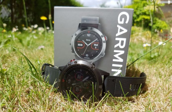 Garmin fenix 5 Verpackung Fitness Uhr