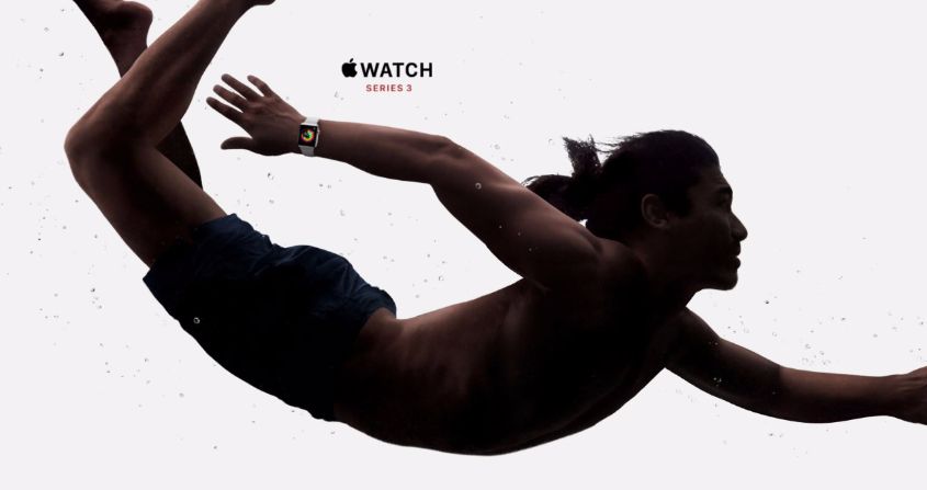 Apple Watch Series 3 Schwimmen mit der Smartwatch