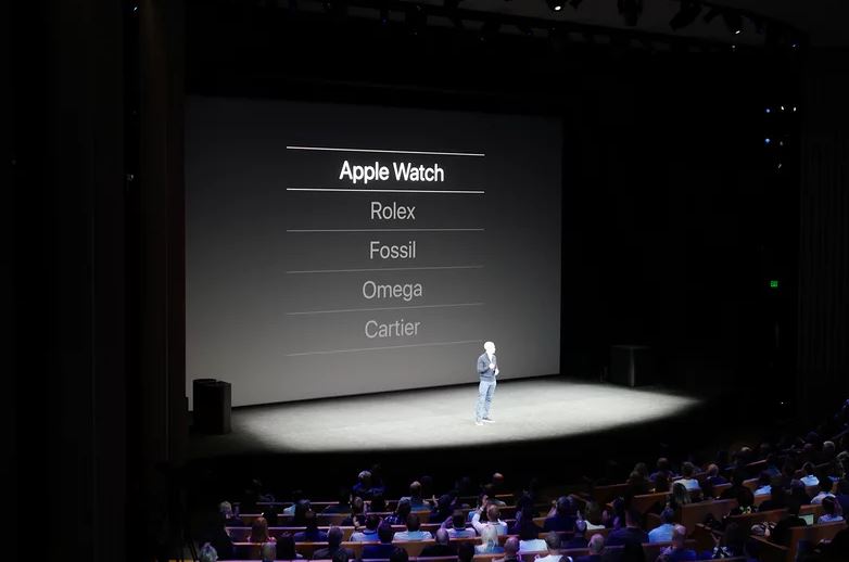 Apple Watch vor Rolex Keynote 2017