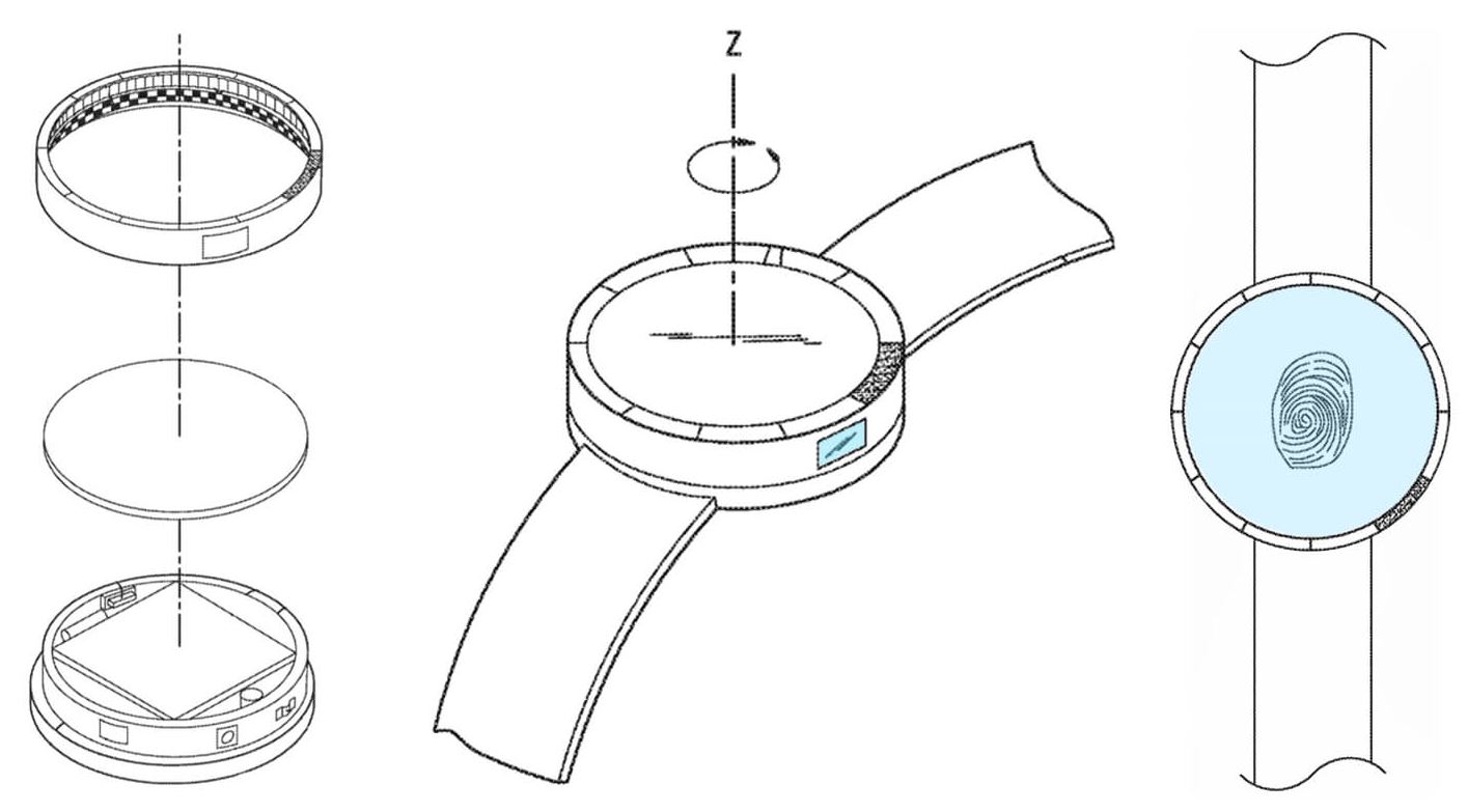 Patent Neue Lünette Samsung Smartwatch