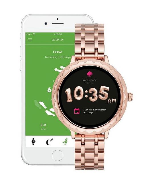 Kate Spade Scallop Smartphone und Smartwatch