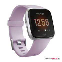 fitbit-versa-lite-flieder-smartwatch-seitenansicht-links