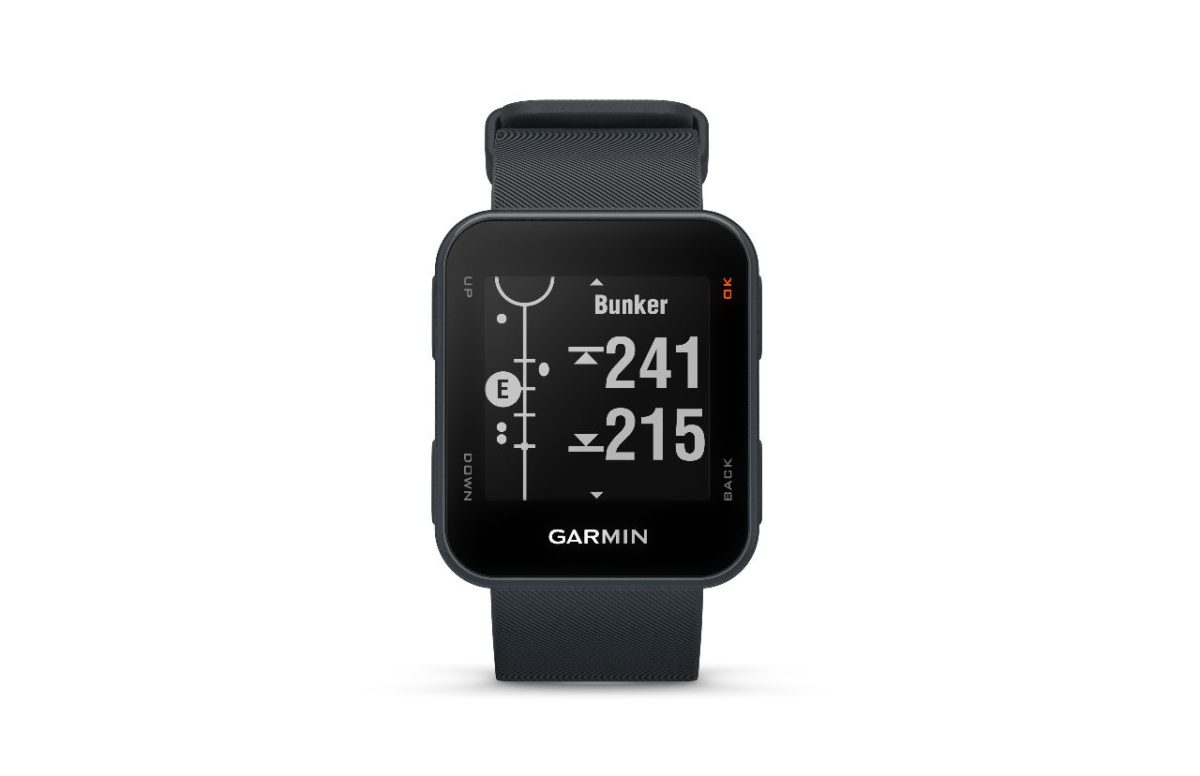 Frontansicht Garmin Approach S10 Fitness Uhr