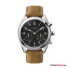 Leder - Braun/Silber/Chronograph - 43mm