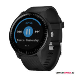 Garmin Vivoactive 3 Music, Silikon - Schwarz