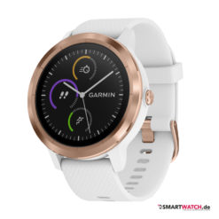 Garmin Vivoactive 3, Silikon - Weiß/Rosegold