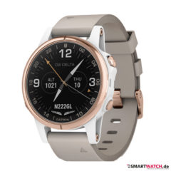 Garmin D2 Delta, 42mm - Grau/Weiß/Rosegold