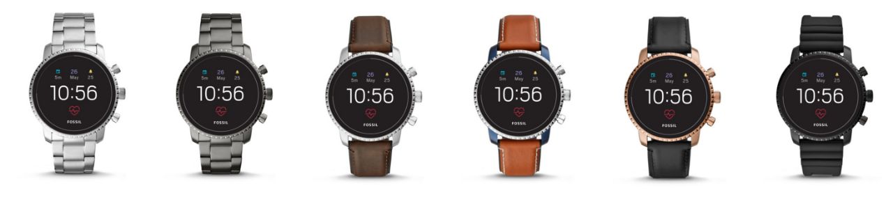 Fossil Q Explorist HR Varianten Herren Smartwatch