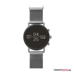 Skagen Smartwatch Falster 2, Milanaise - Grau/Schwarz