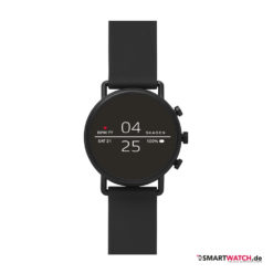 Skagen Smartwatch Falster 2, Silikon - Schwarz