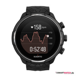 Suunto 9, Silikon - Schwarz Baro Titan (Okt18)