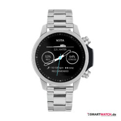 VIITA Active HRV Adventure - 46,5mm, Gliederarmband - Silber