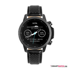 VIITA Active HRV Adventure - 46,5mm, Leder - Schwarz