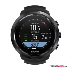 Suunto D5, Silikon - Schwarz