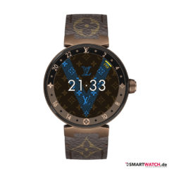 Louis Vuitton Tambour Horizon 2, Edelstahl - Braun