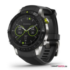 Garmin Marq Athlete Time, Silikon - Schwarz