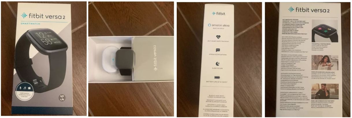 Fitbit Versa 2 Leak Smartwatch