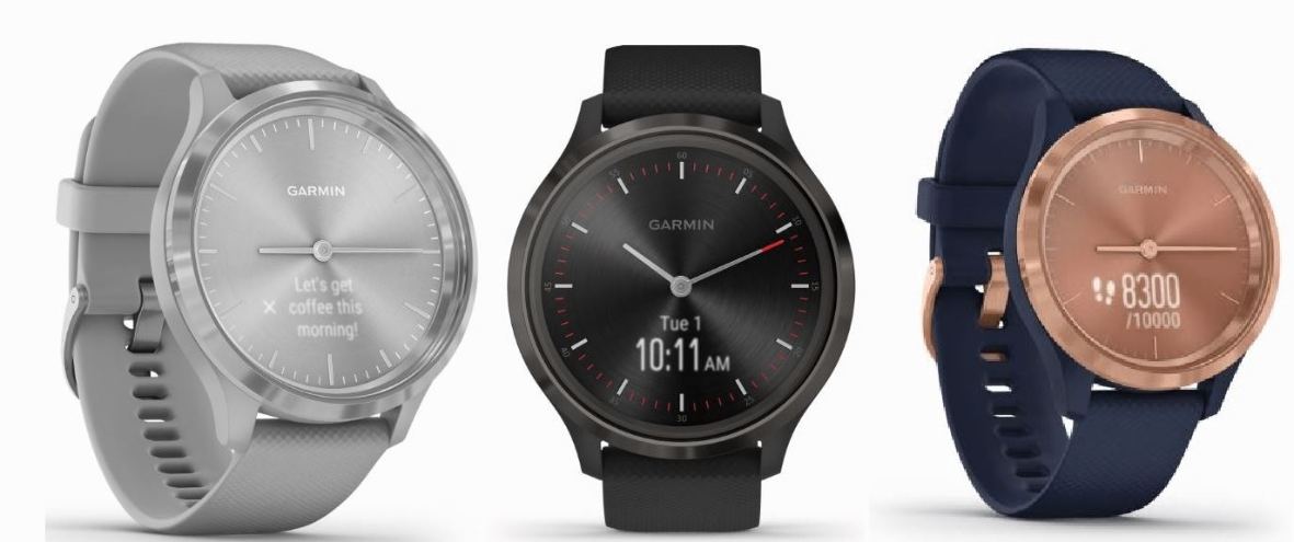 Garmin Vivomove 3 und Garmin Vivomove Style Fitness Uhren