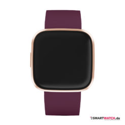 Fitbit Versa 2 - Silikon, Bordeaux/Kupferrosé