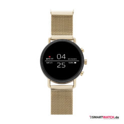 Skagen Smartwatch Falster 2, Milanaise - Gold/Schwarz