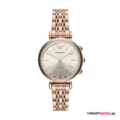 Emporio Armani Connected Gianni T-Bar, Gliederarmband - Rosegold