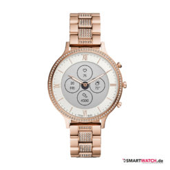 Fossil Charter HR, Gliederarmband - Rosegold (FTW7012)