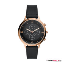 Fossil Charter HR, Leder - Schwarz (FTW7011)