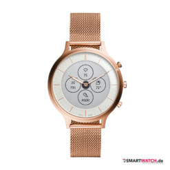 Fossil Charter HR, Milanaise - Rosé (FTW7014)