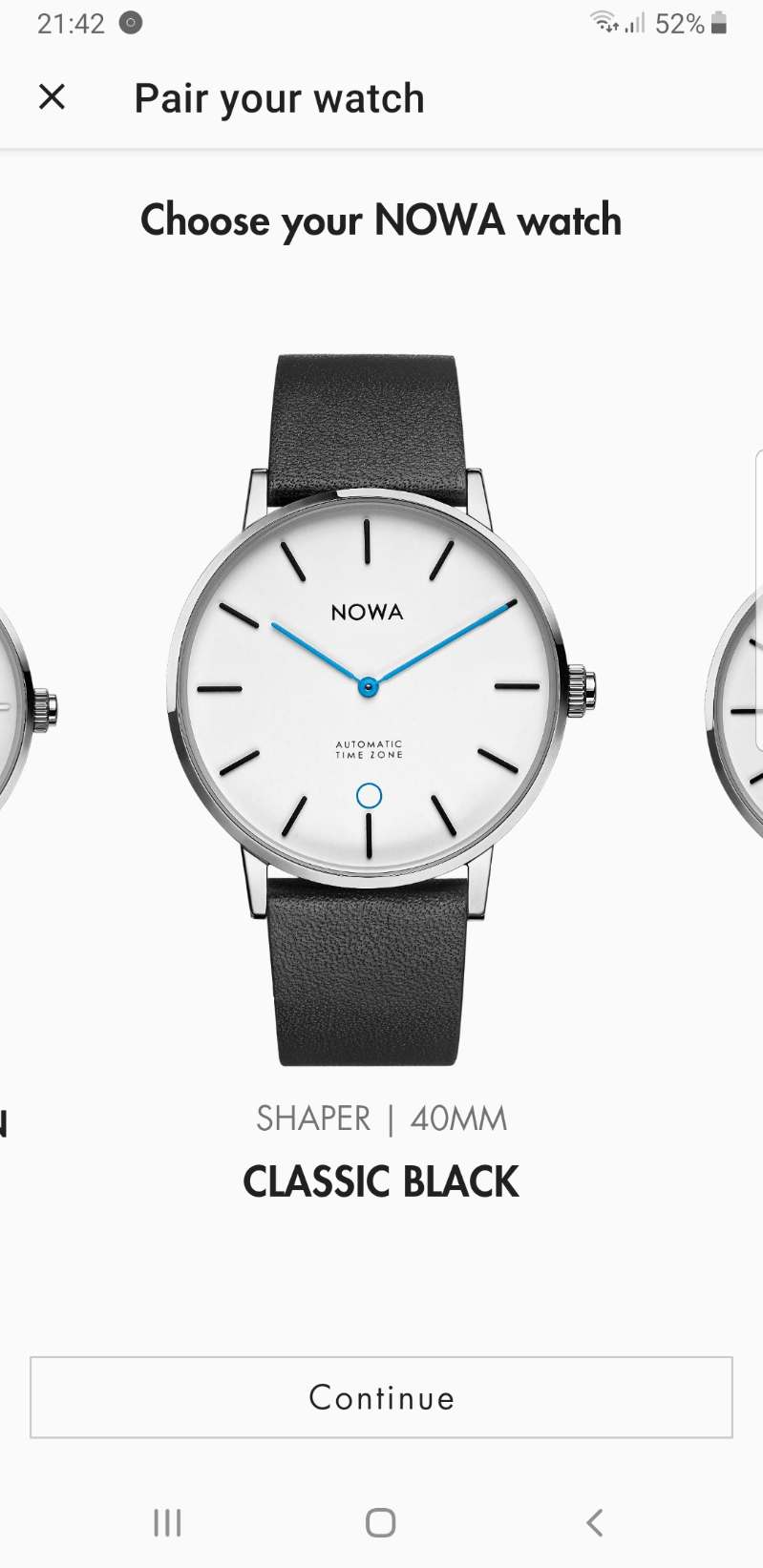 nowa shaper hybrid smartwatch test app koppeln