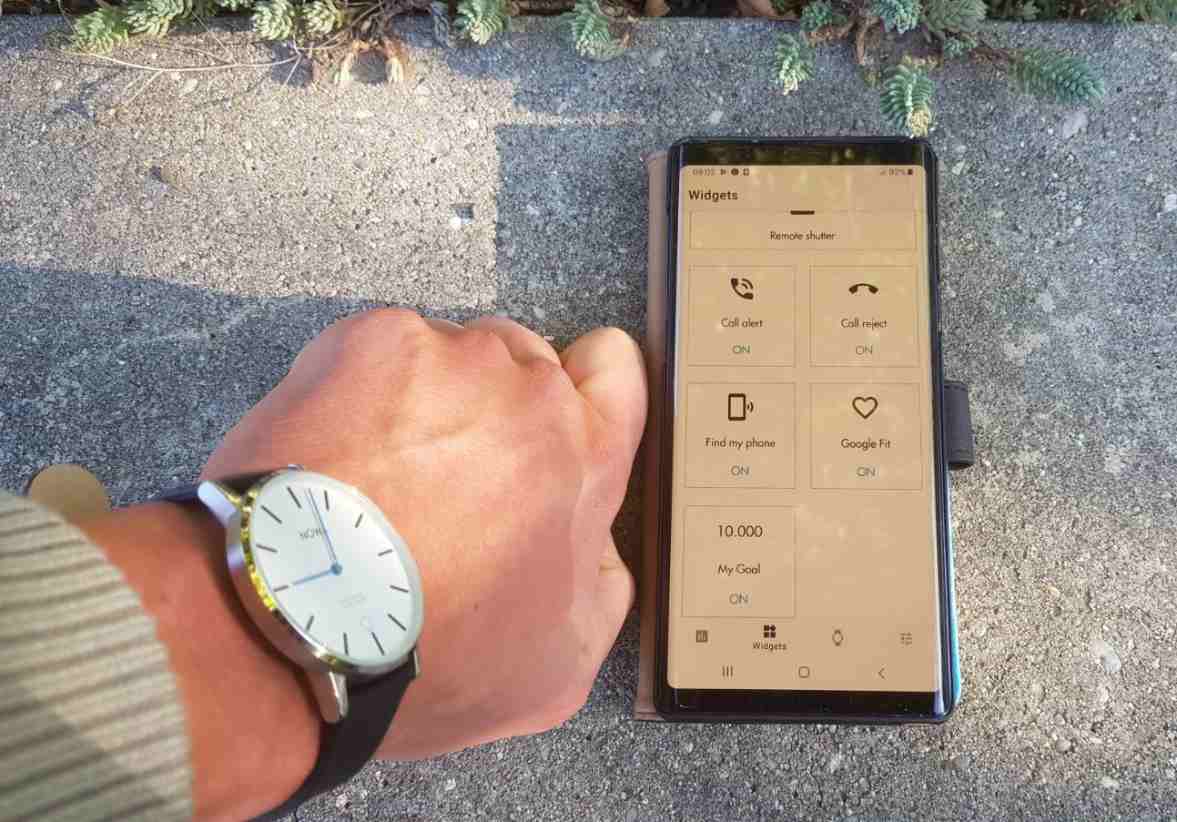 nowa shaper hybrid smartwatch test mit smartphone app