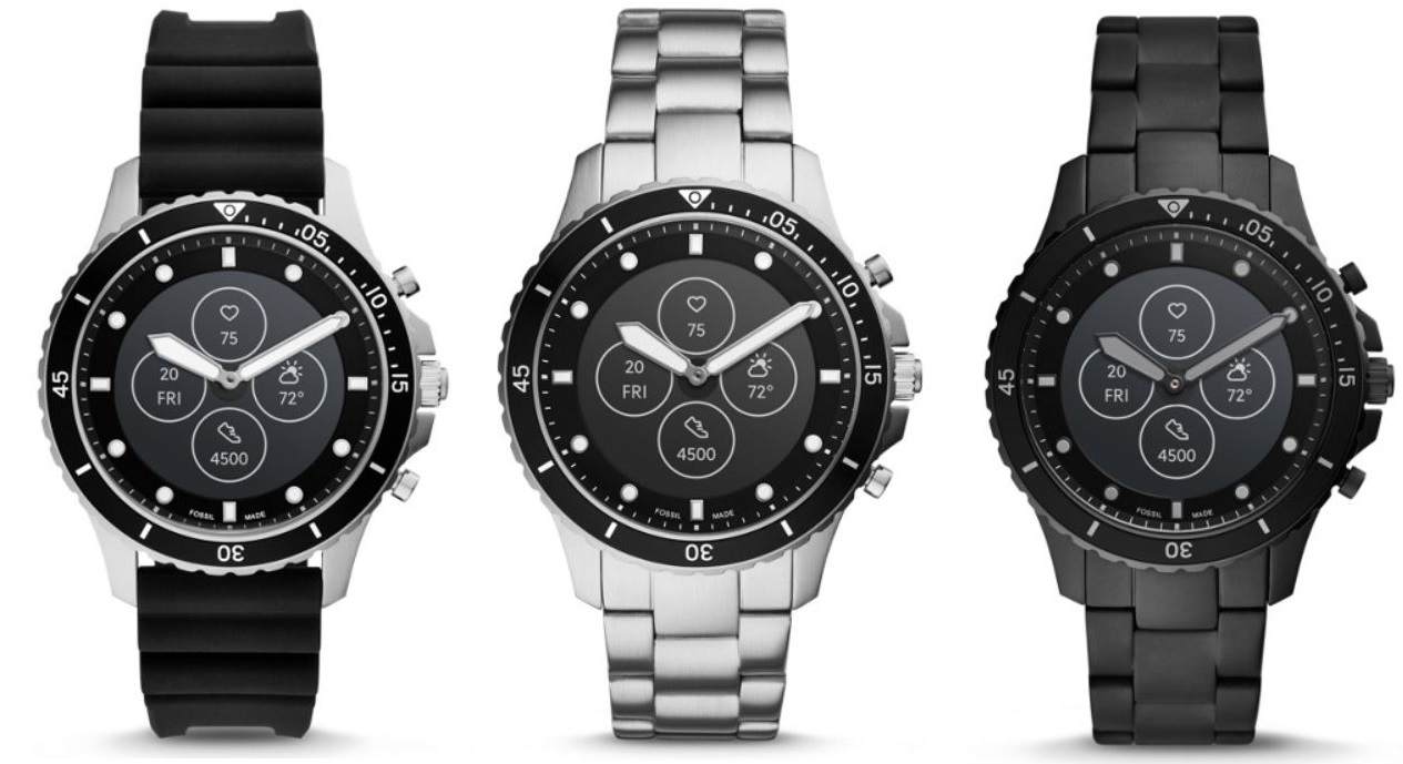 fossil dive hr hybrid smartwatch varianten