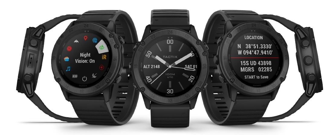 garmin tactix delta fitness uhr verschiedene ansichten