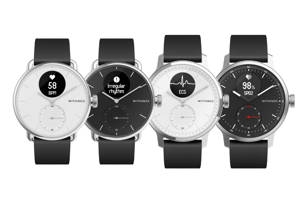 withings scanwatch hybrid smartwatch varianten