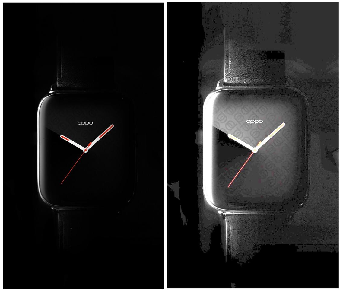 oppo teaserfoto smartwatch aufgehellt