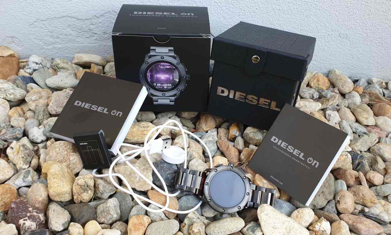 diesel on axial test lieferumfang der smartwatch