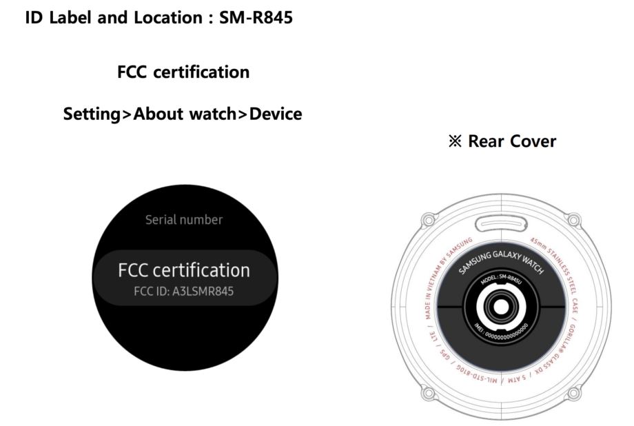 samsung galaxy watch 2 fcc zertifikat der smartwatch