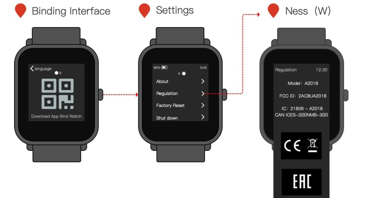 amazfit gts 2 mini leak smartwatch