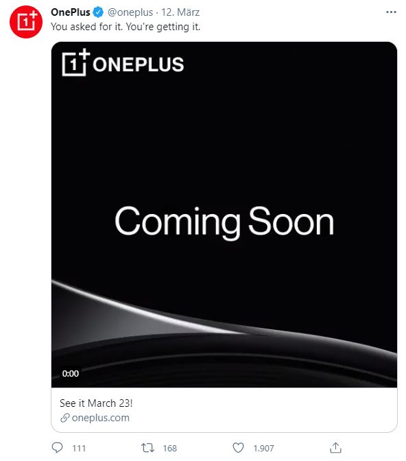 one plus smartwatch teaser