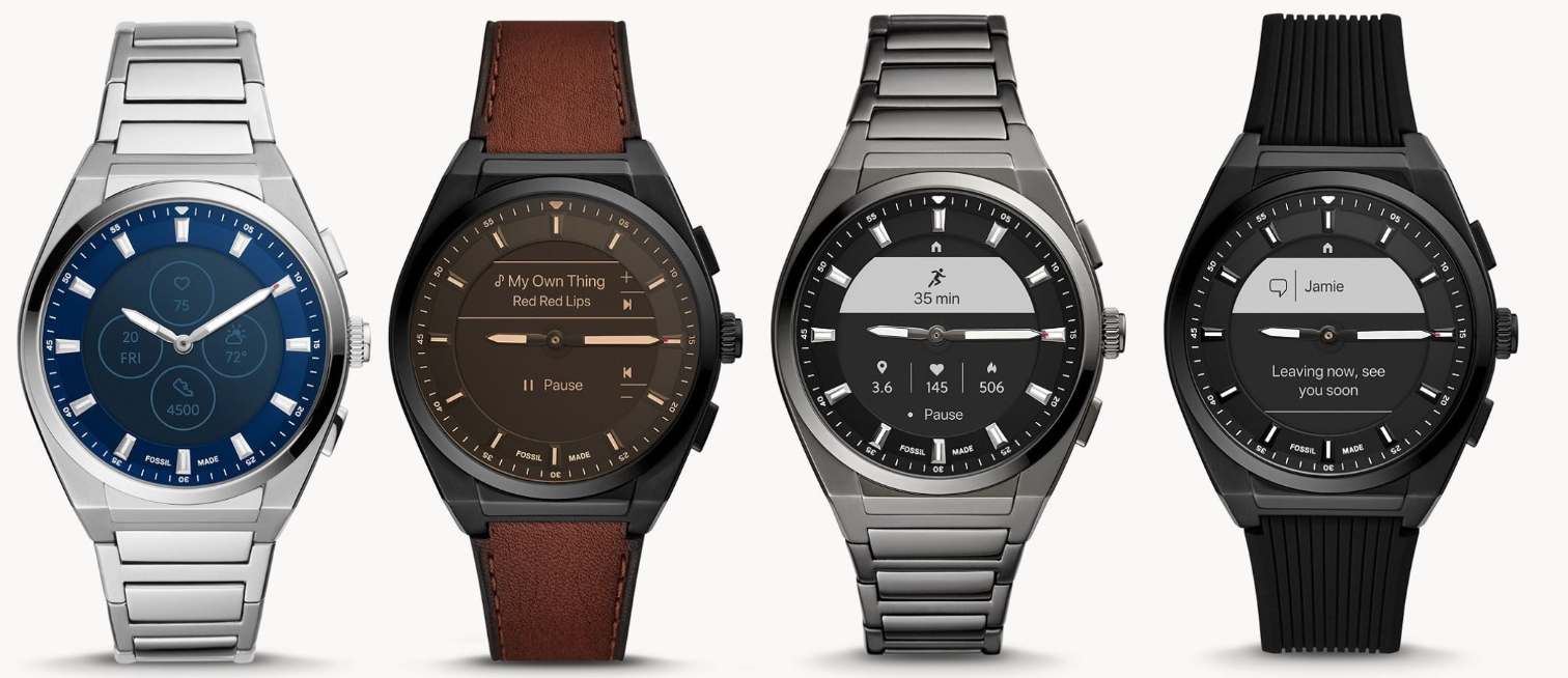 fossil everett hybrid hr smartwatch varianten