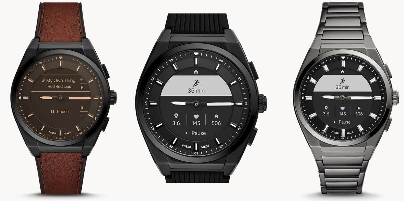 fossil everett hybrid hr smartwatch_2