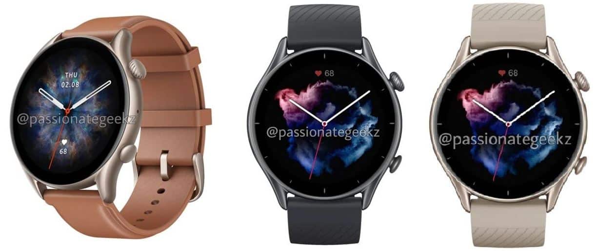 amazfit gtr 3 leak smartwatch_1