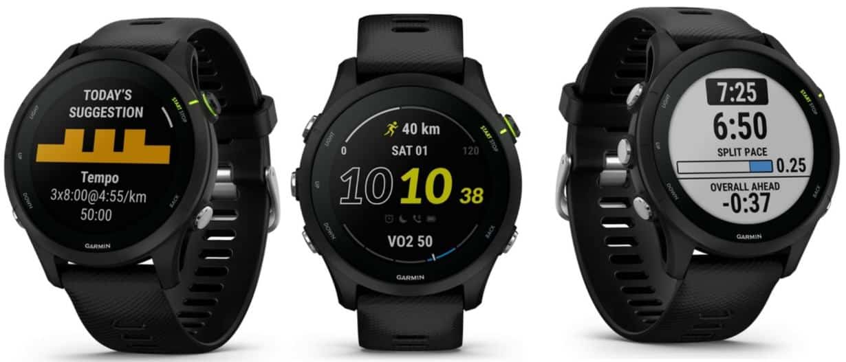 garmin forerunner 255 leak fitness uhr