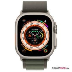 apple watch ultra gruen silber