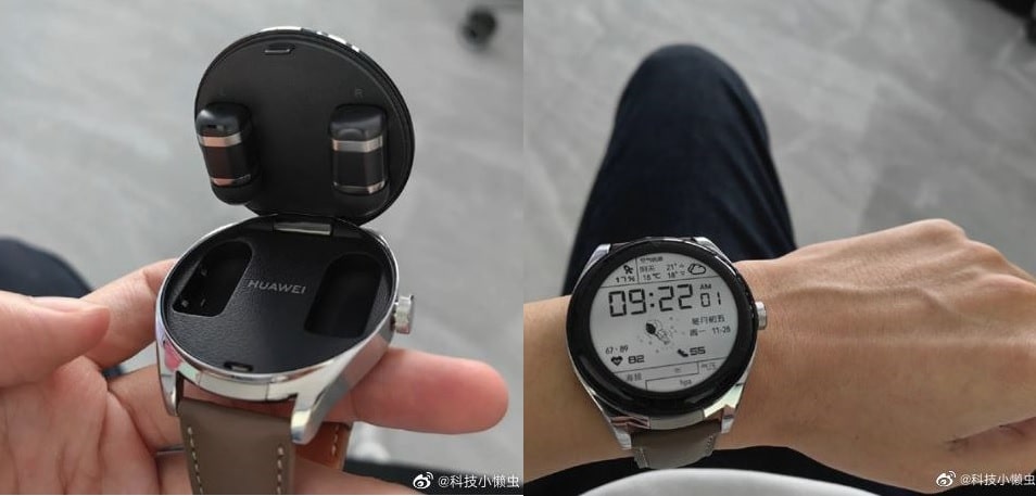 huawei watch buds leak smartwatch_1