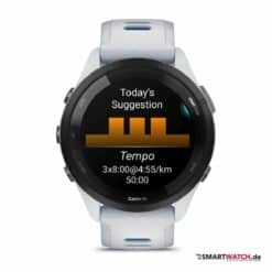 garmin forerunner 265 weiss dunkelblau