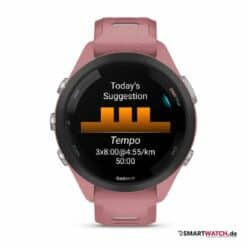 garmin forerunner 265s altrosa schwarz