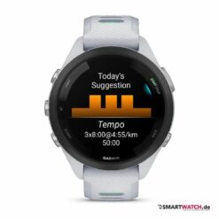 garmin forerunner 265s steinweiss mintgruen