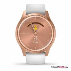 garmin vivomove style rosegold weiss silikon